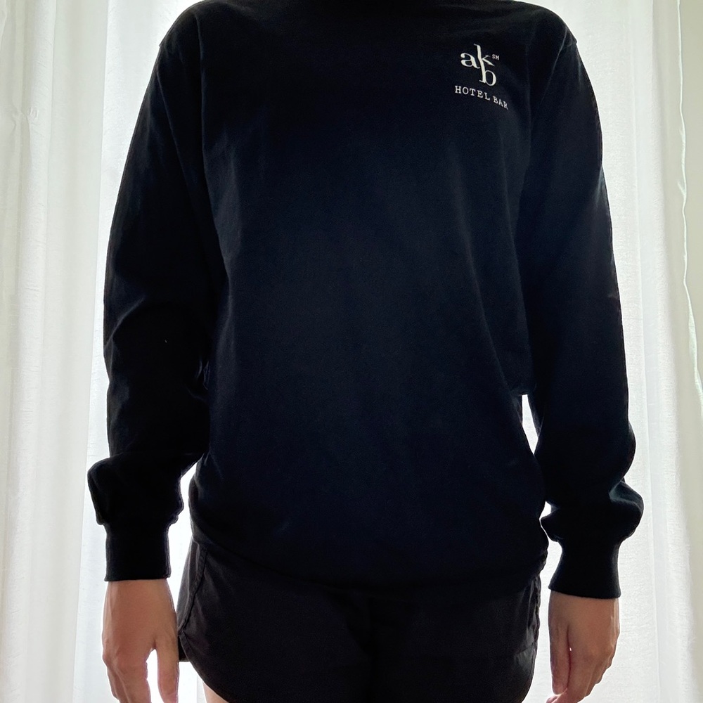Gildan Black Long Sleeve Tee
